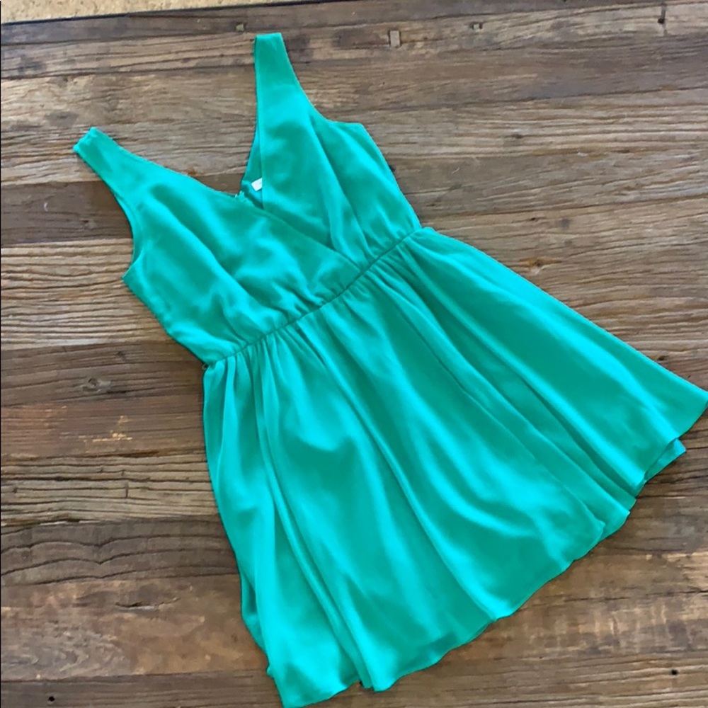 Green dress